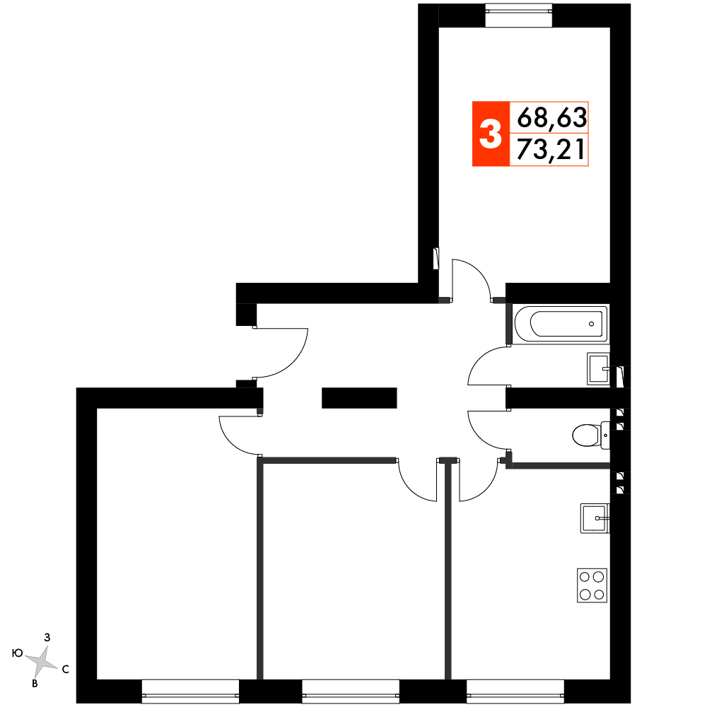 План таунхауса