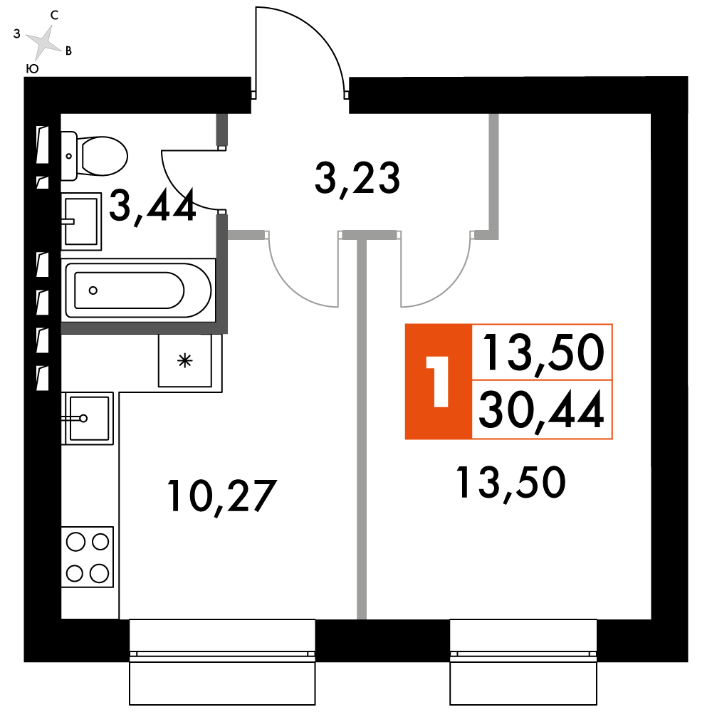 План таунхауса