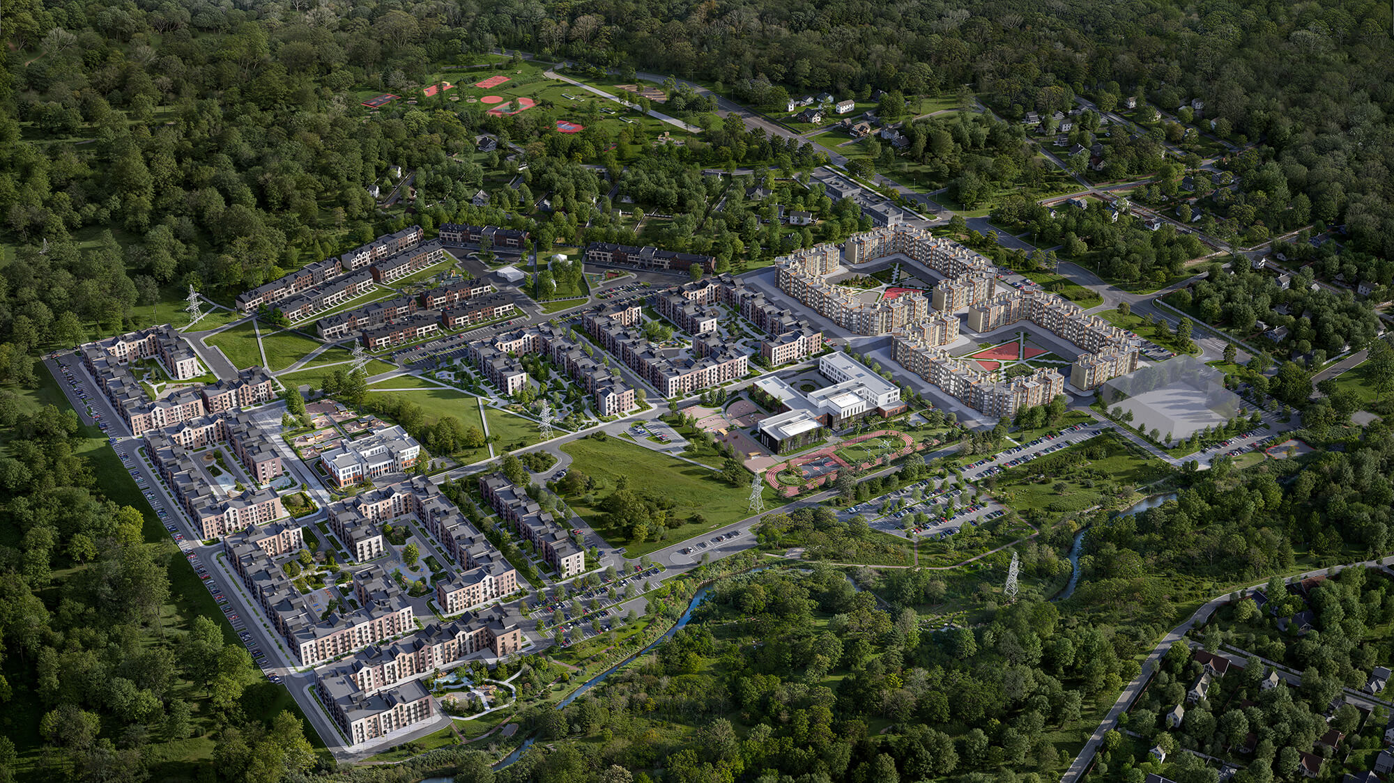 Таунхаус на генплане