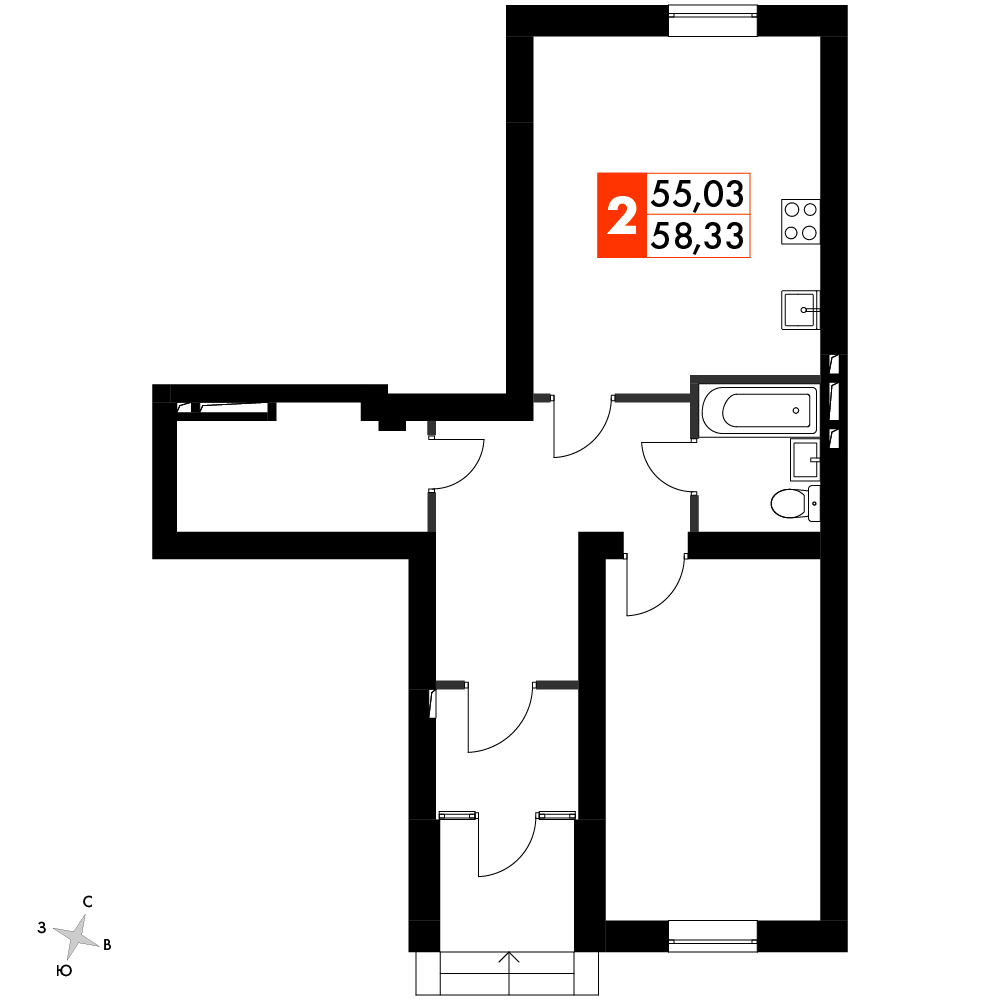 План таунхауса