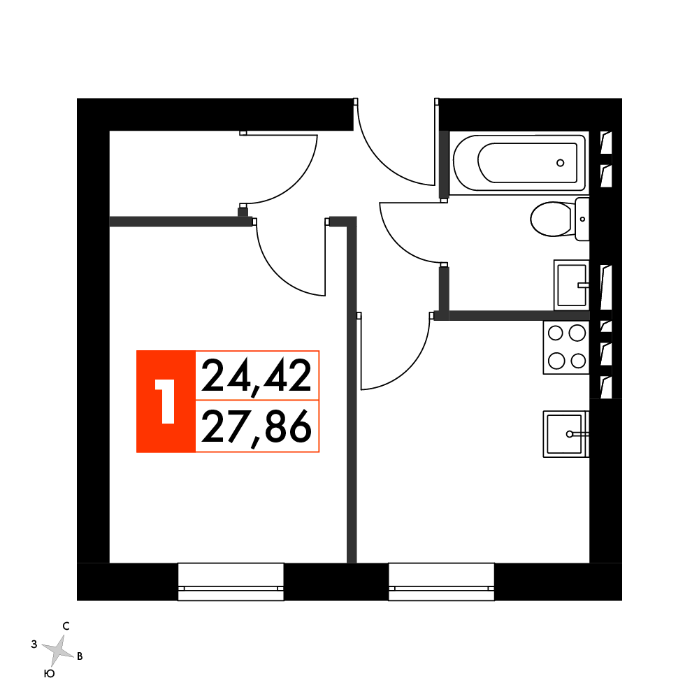 План таунхауса