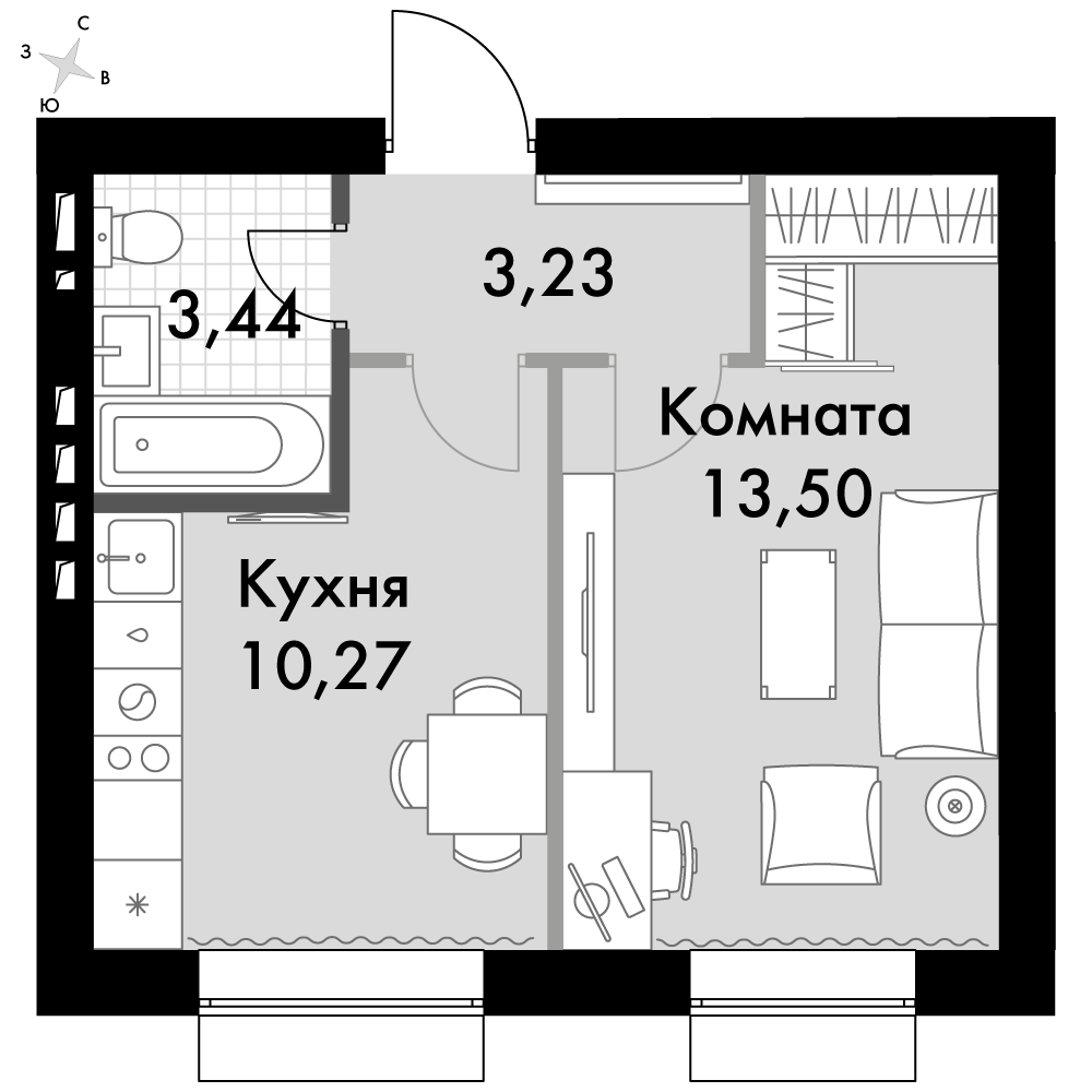 План таунхауса