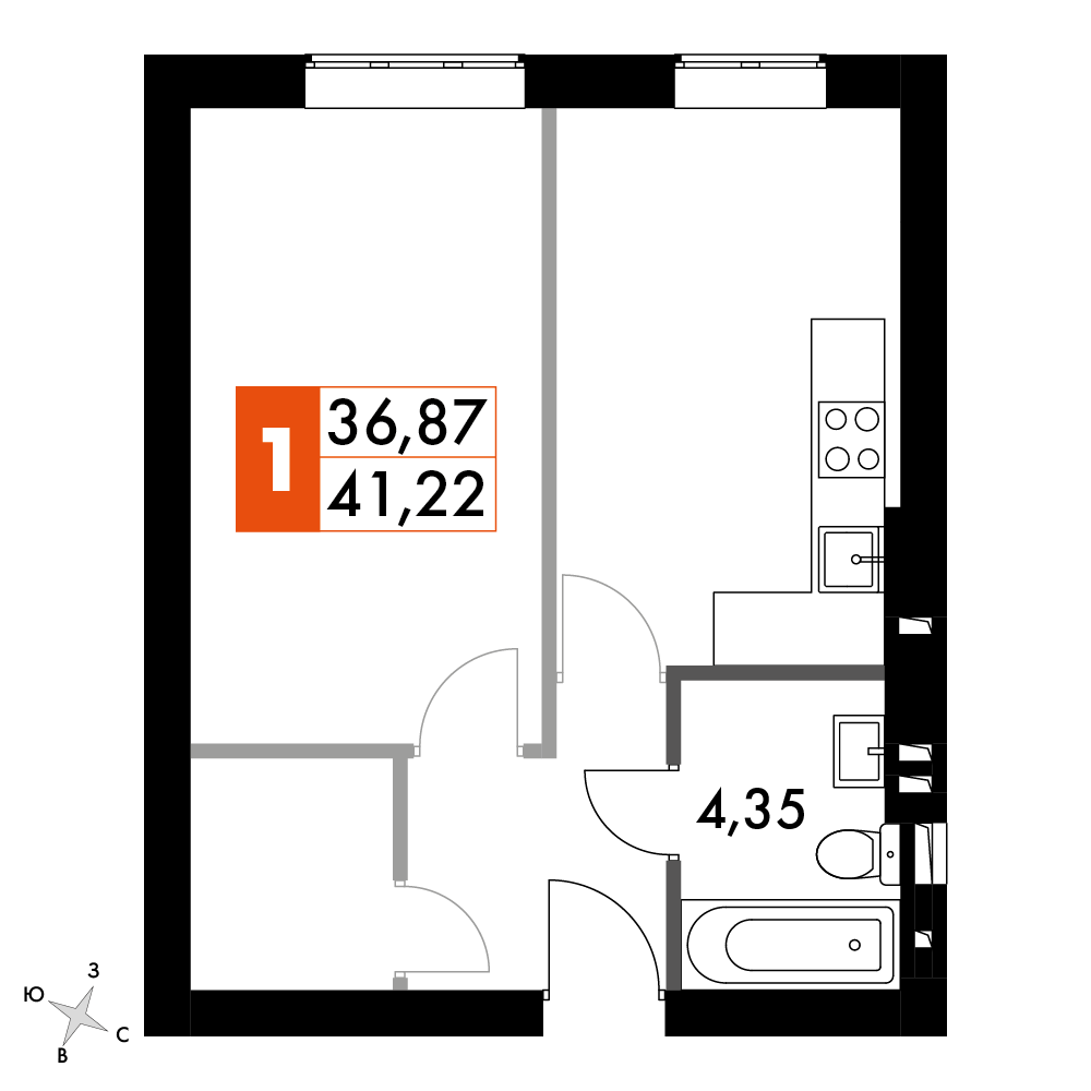 План таунхауса