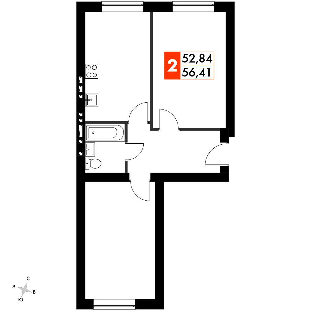 План таунхауса