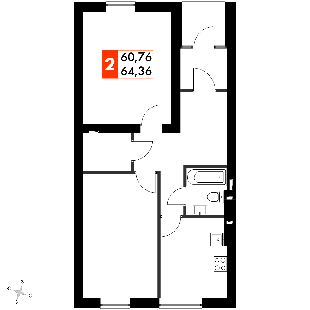 План таунхауса