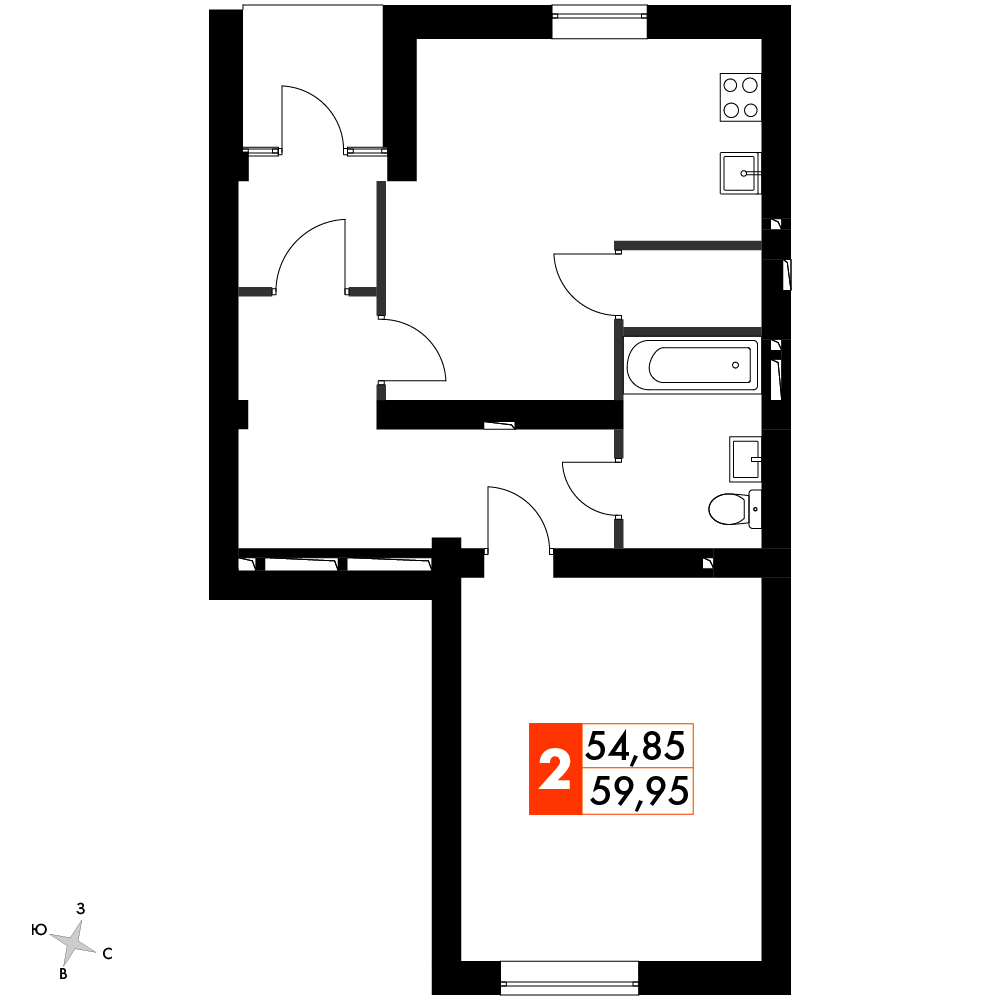 План таунхауса