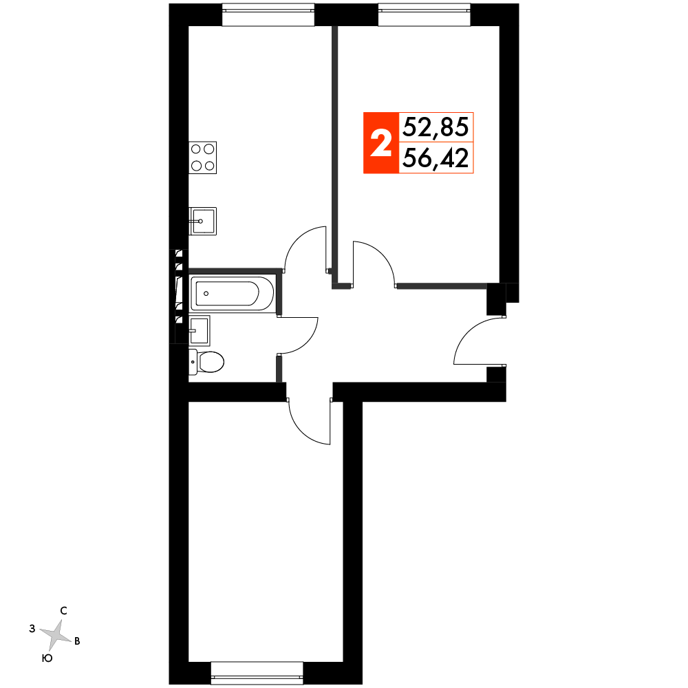 План таунхауса