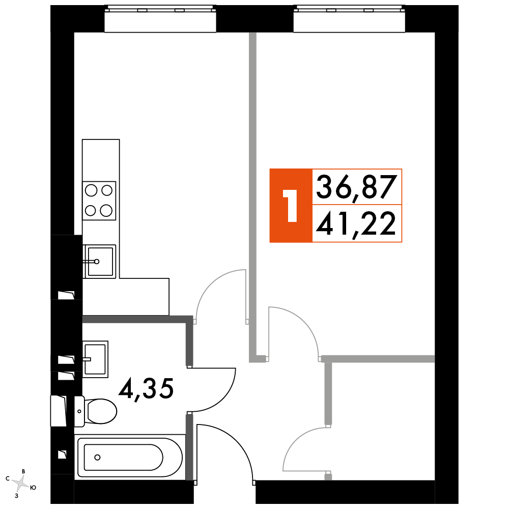 План таунхауса