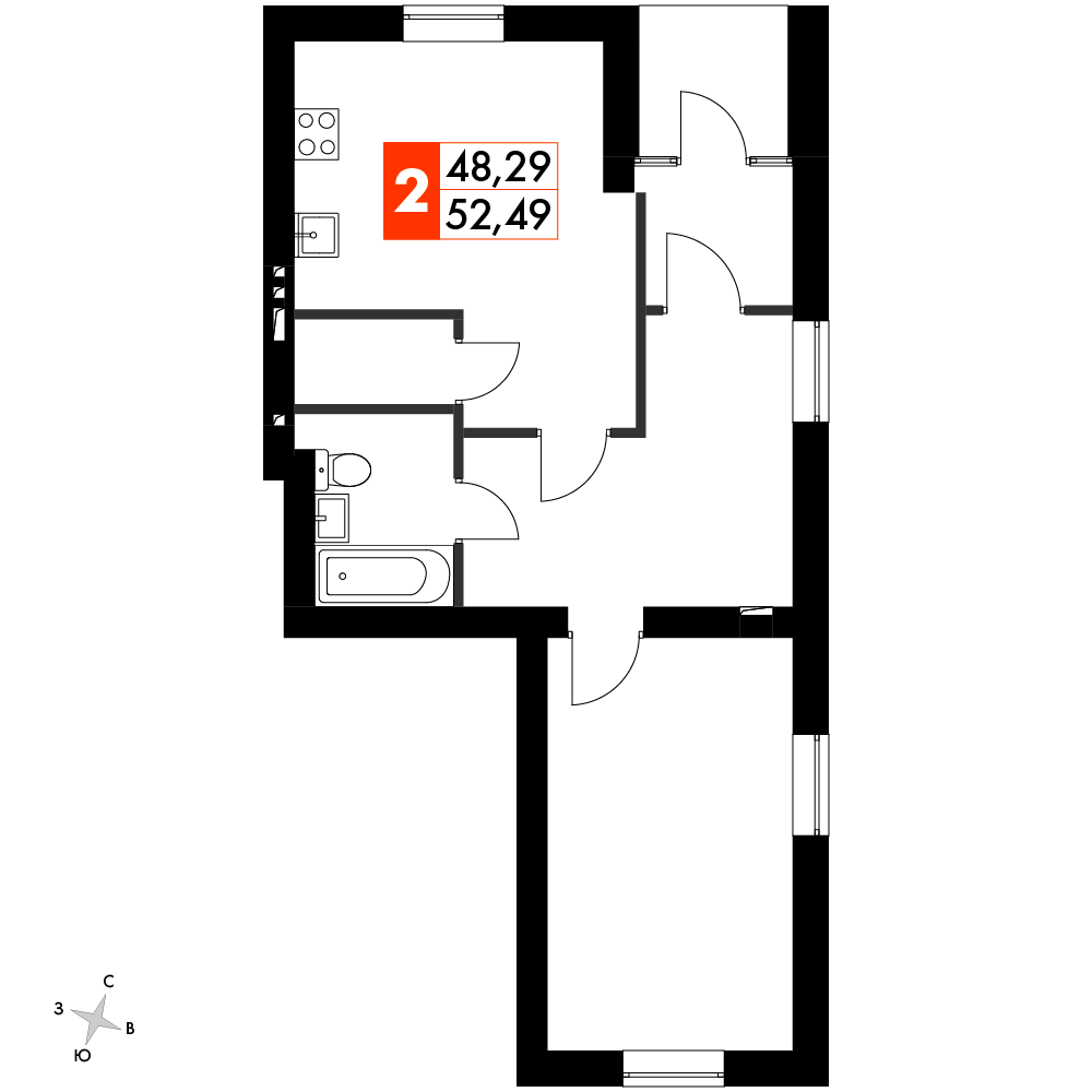 План таунхауса