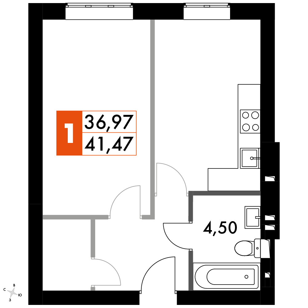 План таунхауса