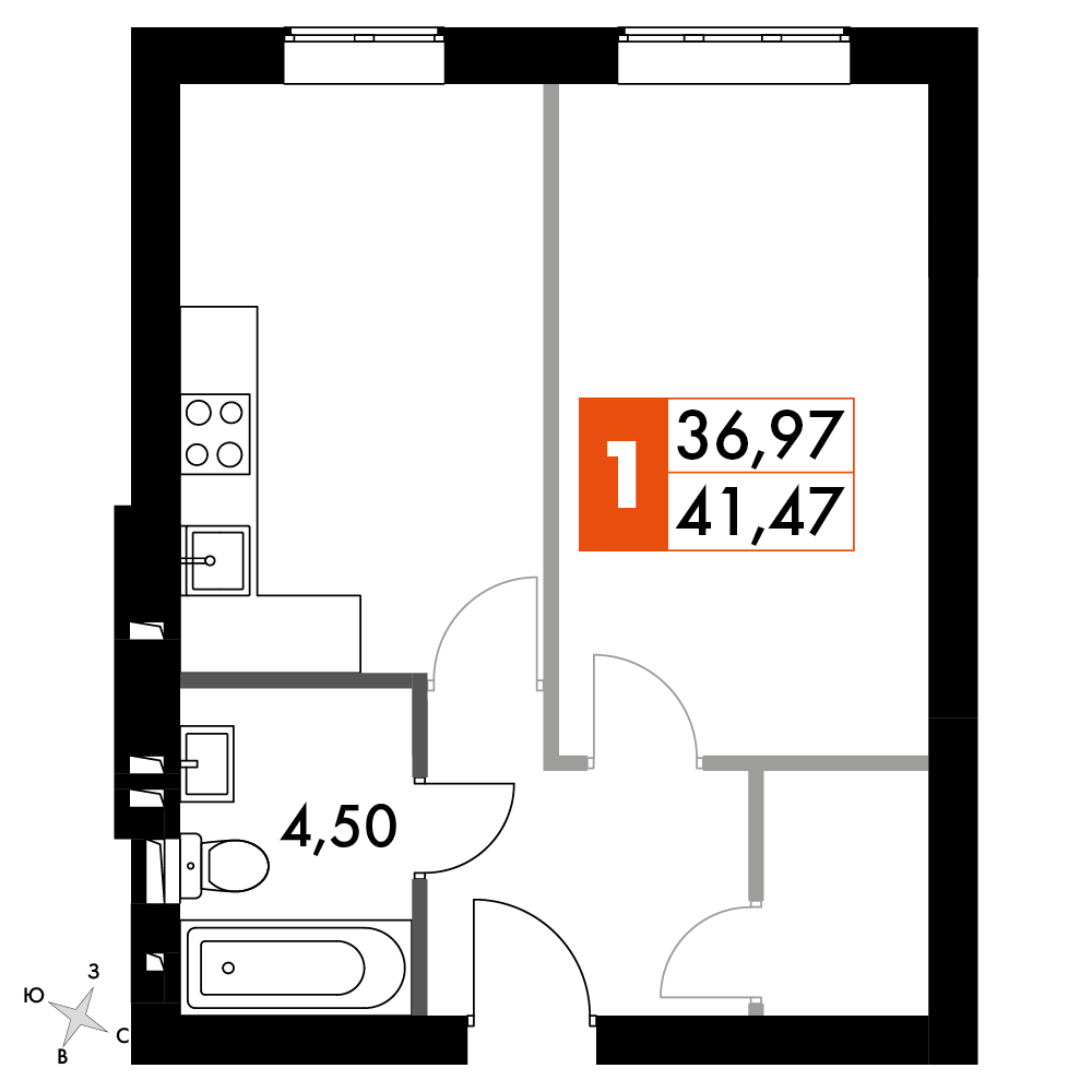 План таунхауса