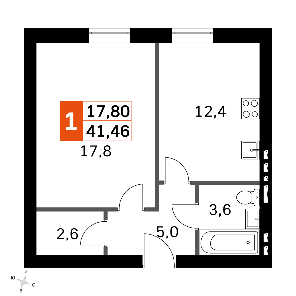 План таунхауса