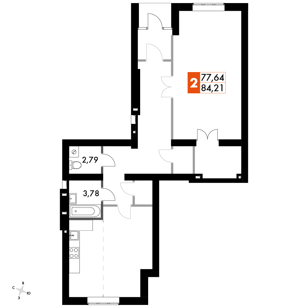 План таунхауса