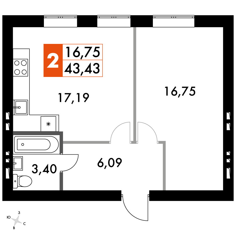 План таунхауса