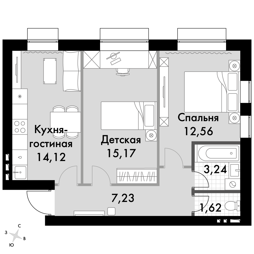 План таунхауса