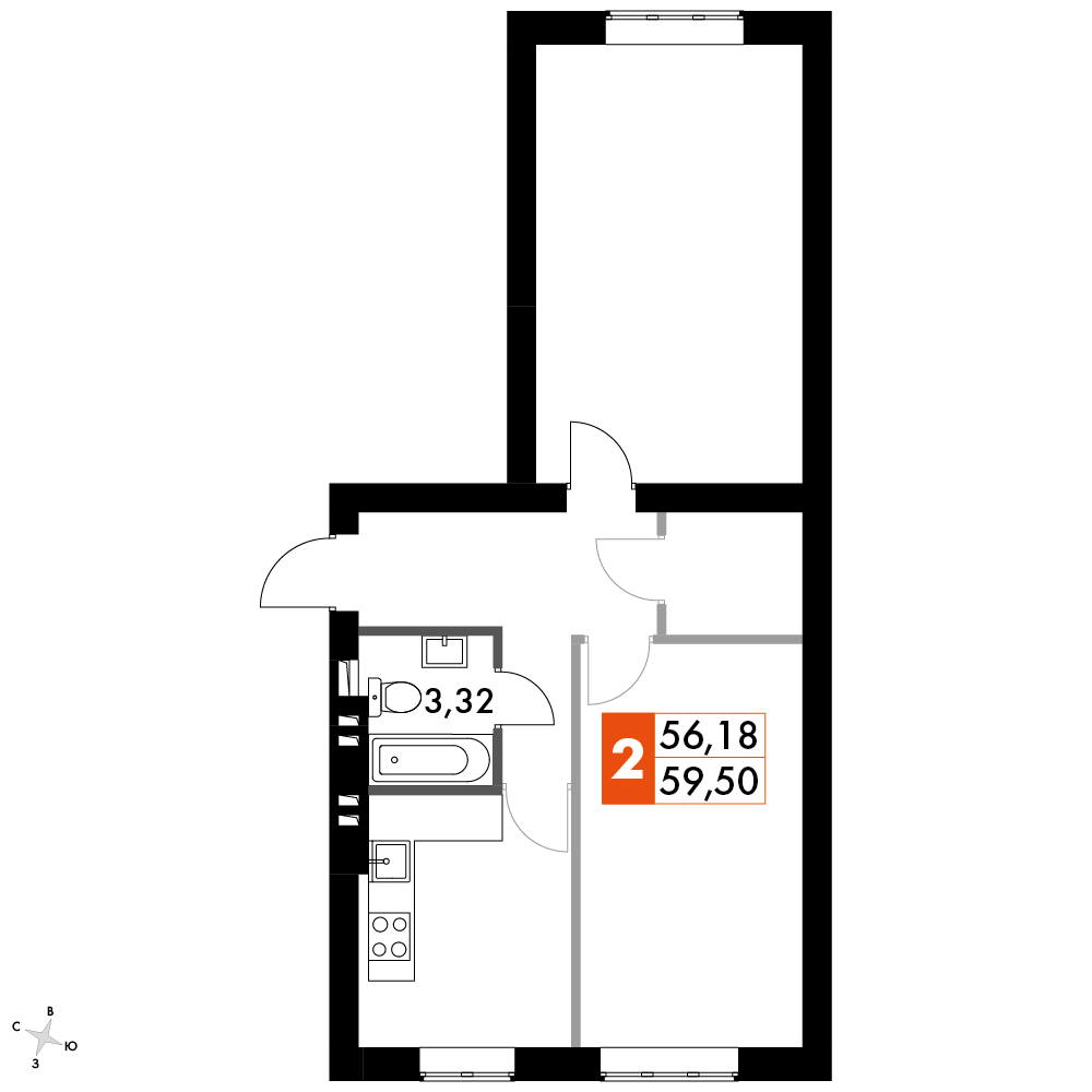 План таунхауса