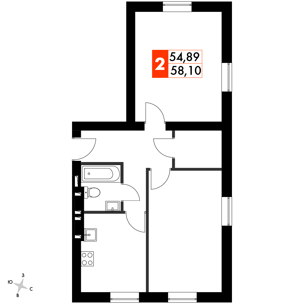 План таунхауса