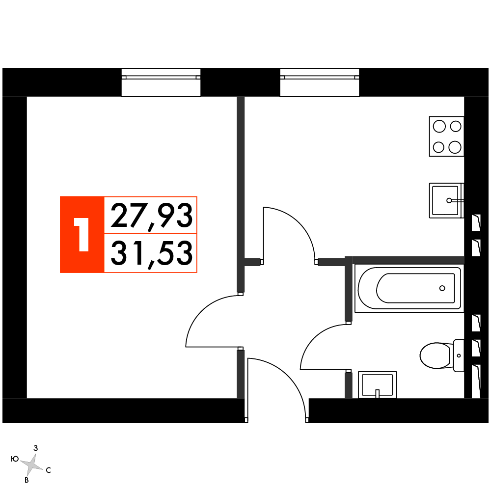 План таунхауса