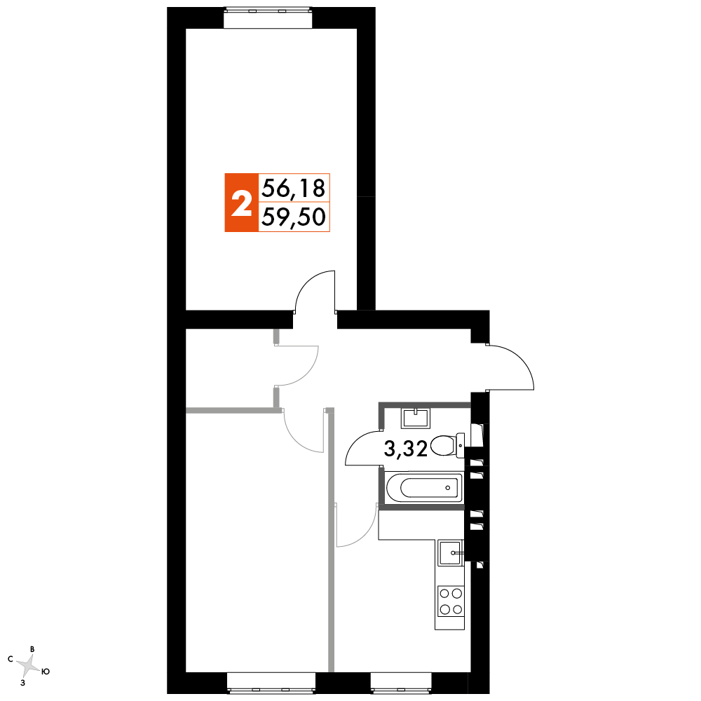 План таунхауса