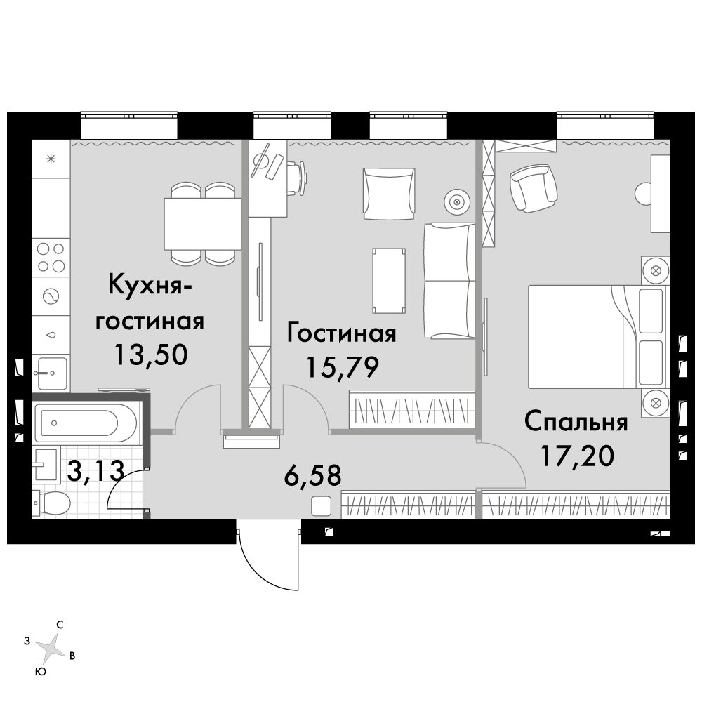 План таунхауса