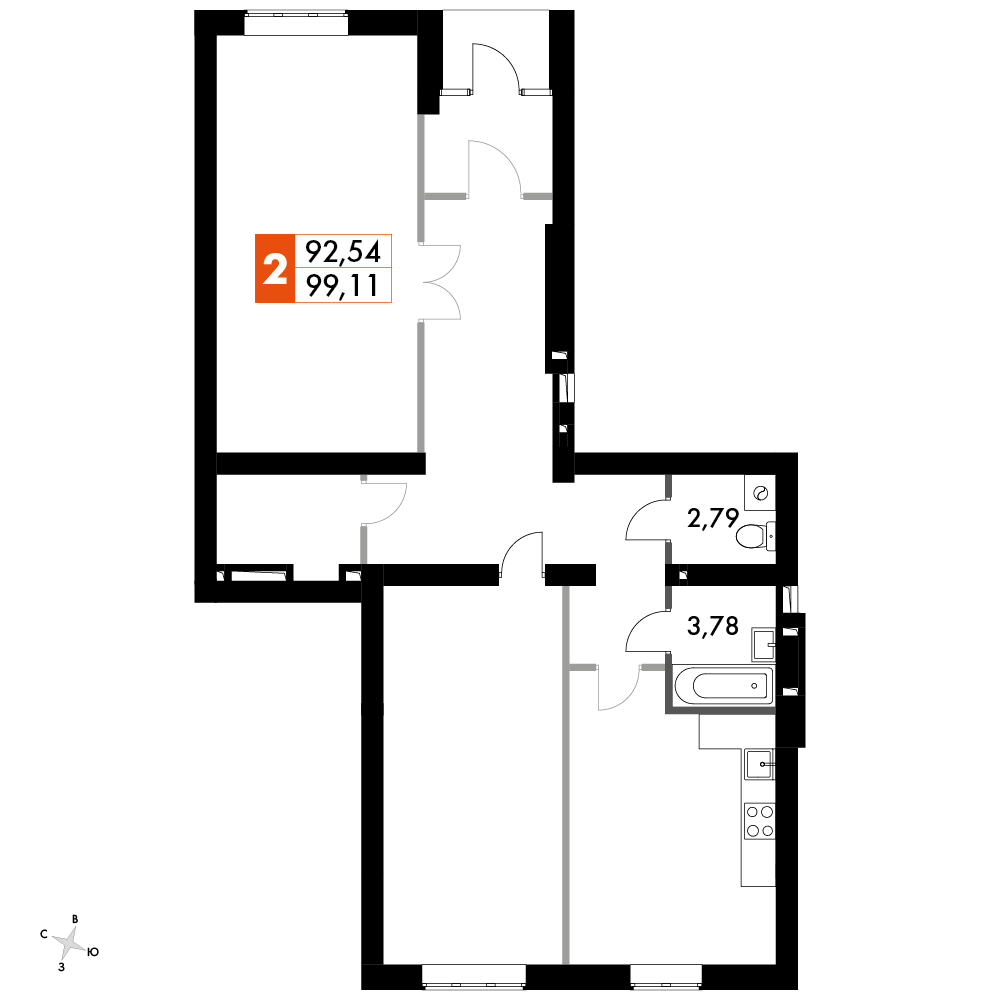 План таунхауса