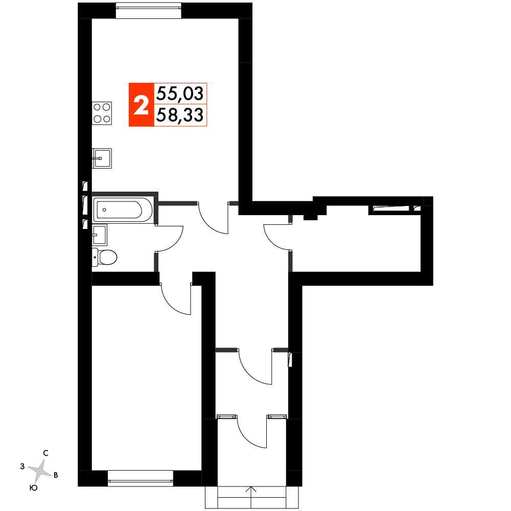 План таунхауса