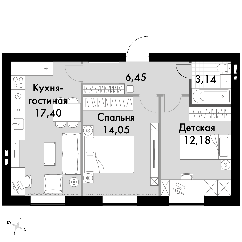 План таунхауса