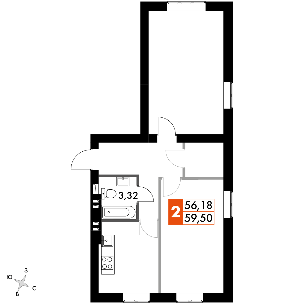 План таунхауса