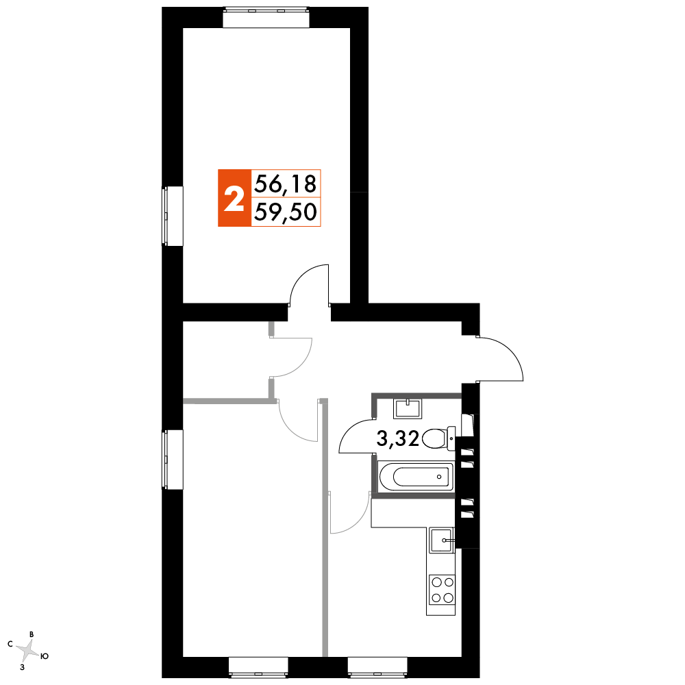 План таунхауса