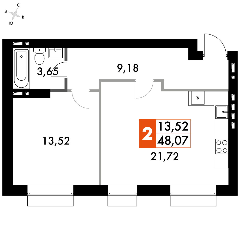 План таунхауса