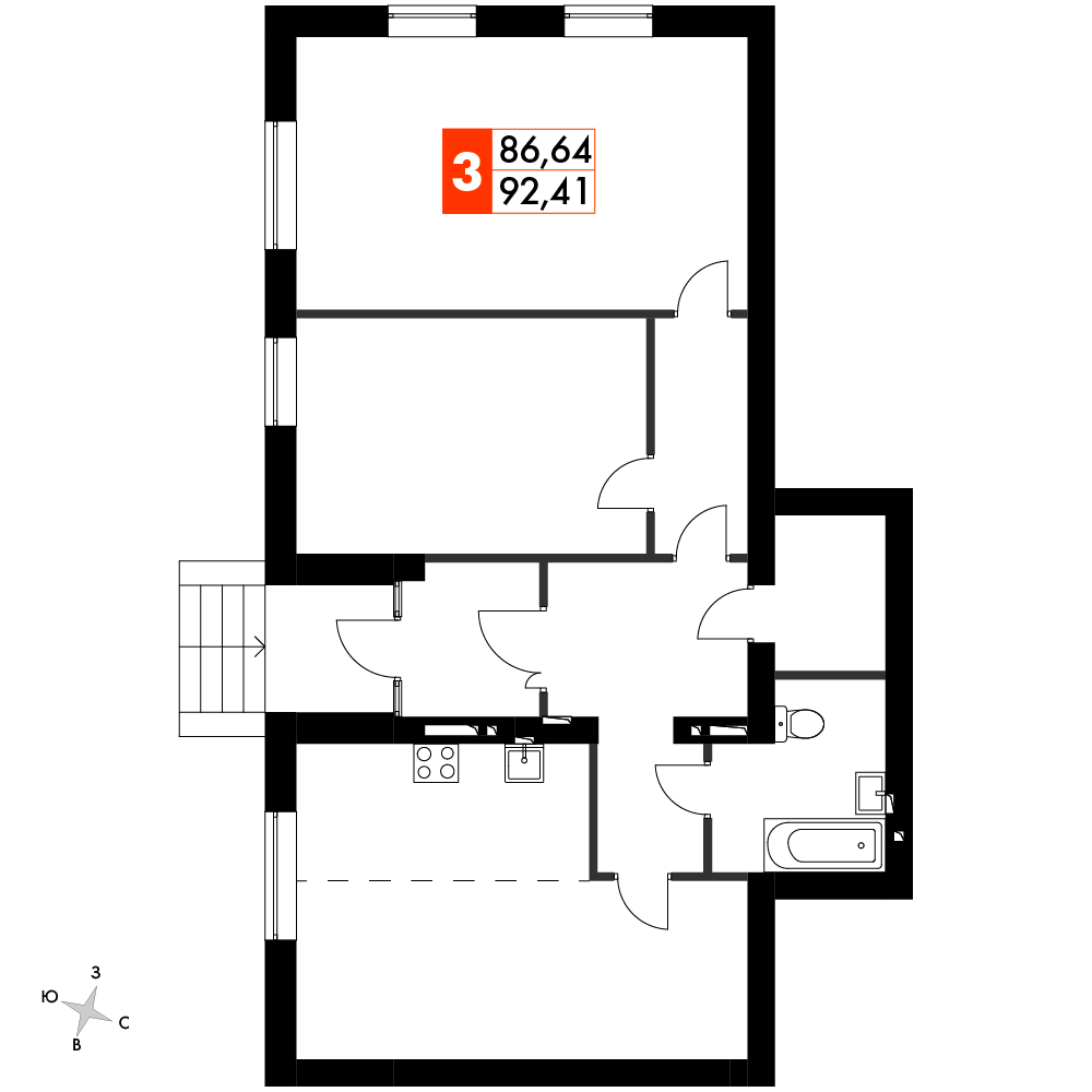 План таунхауса