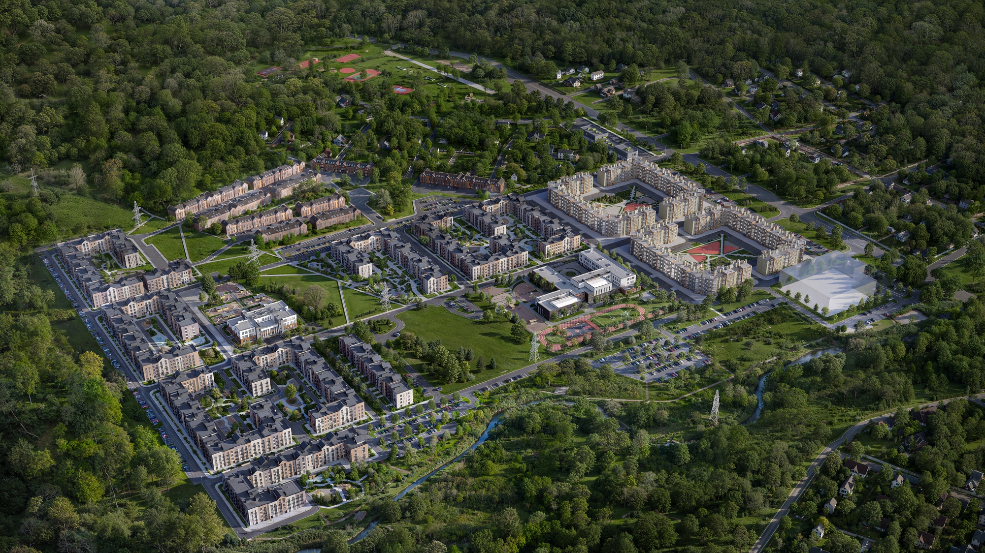 Таунхаус на генплане