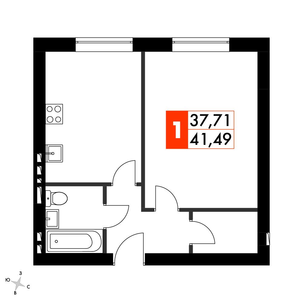 План таунхауса