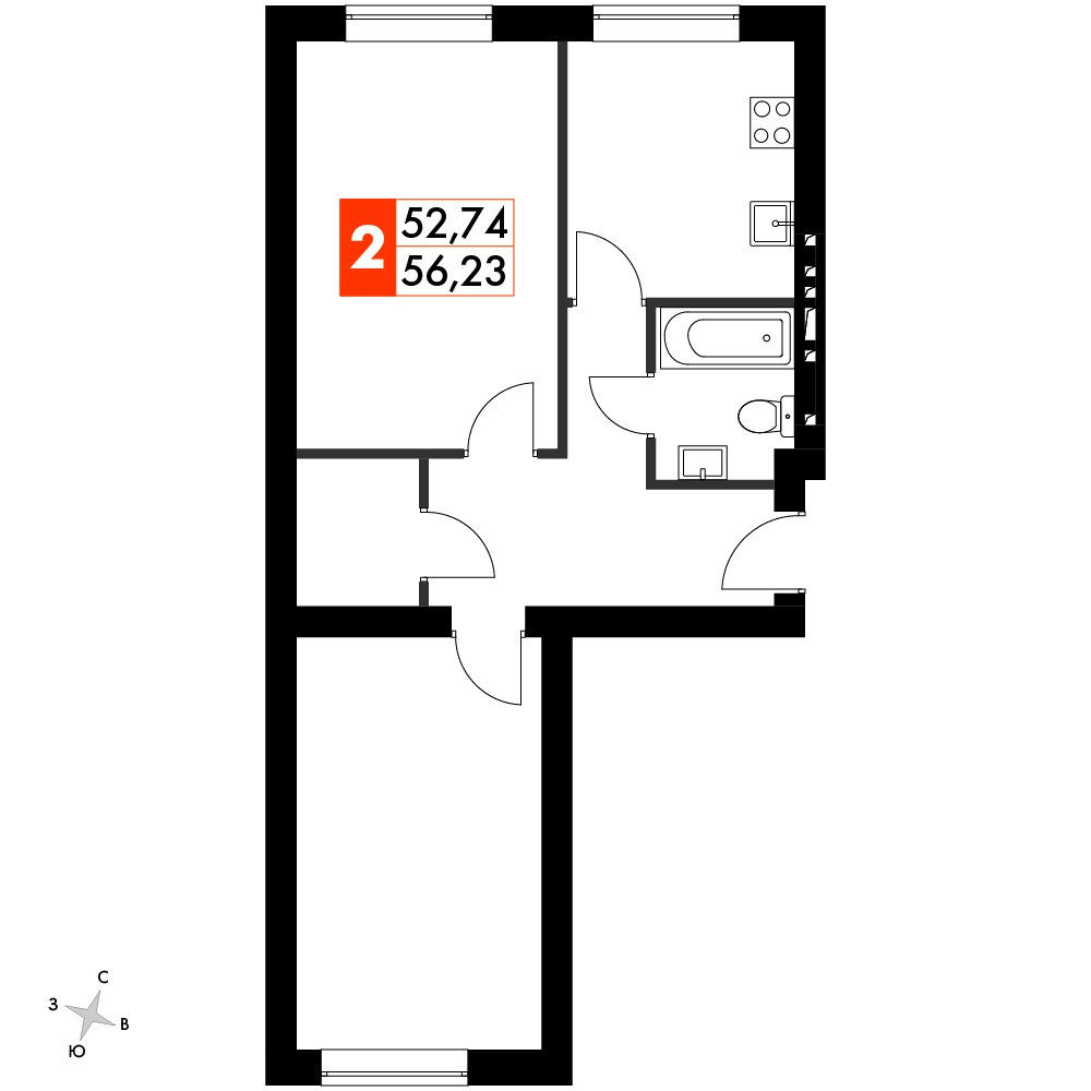 План таунхауса