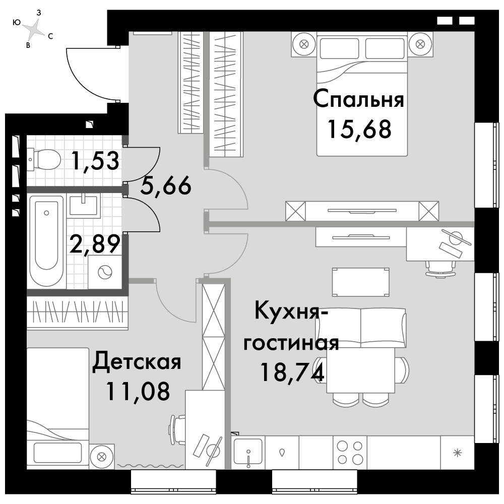 План таунхауса