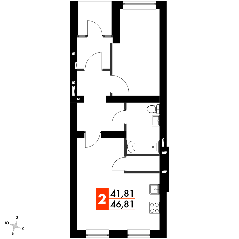 План таунхауса