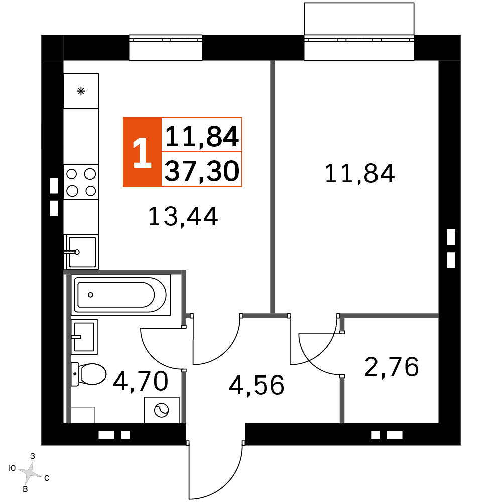 План таунхауса