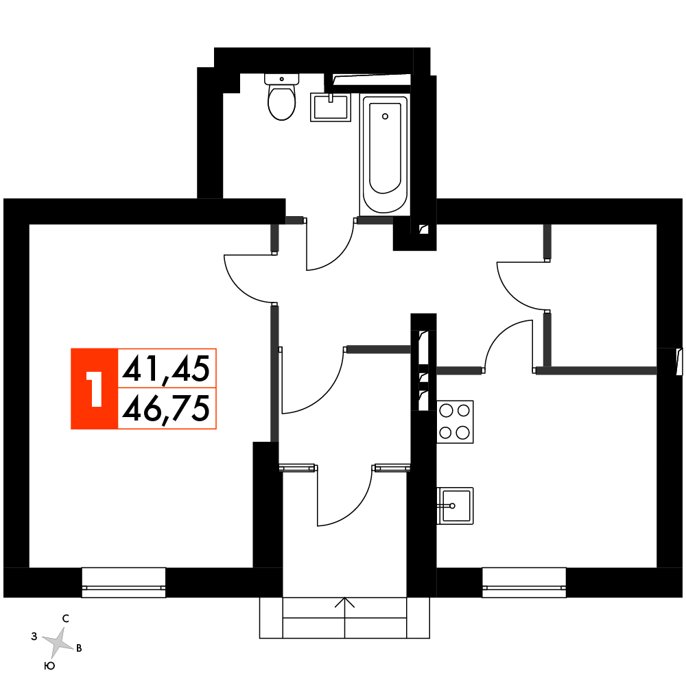 План таунхауса