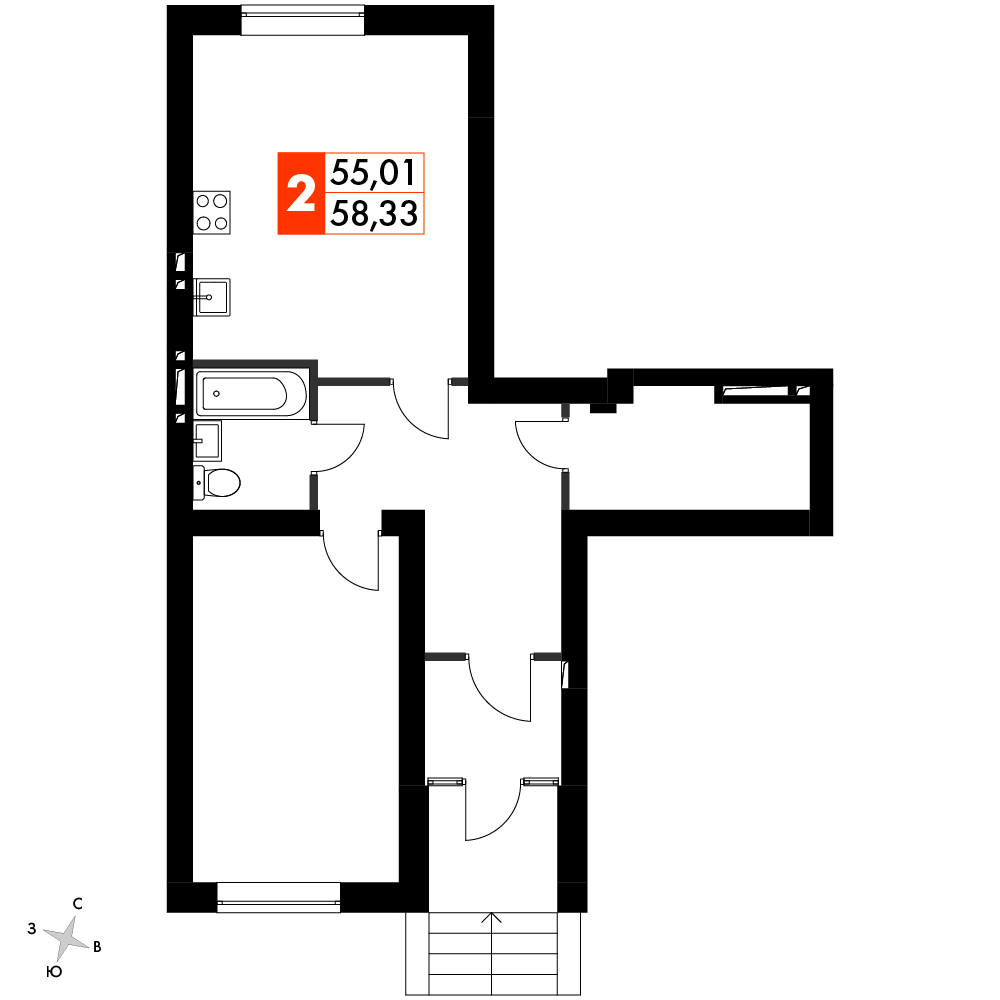 План таунхауса