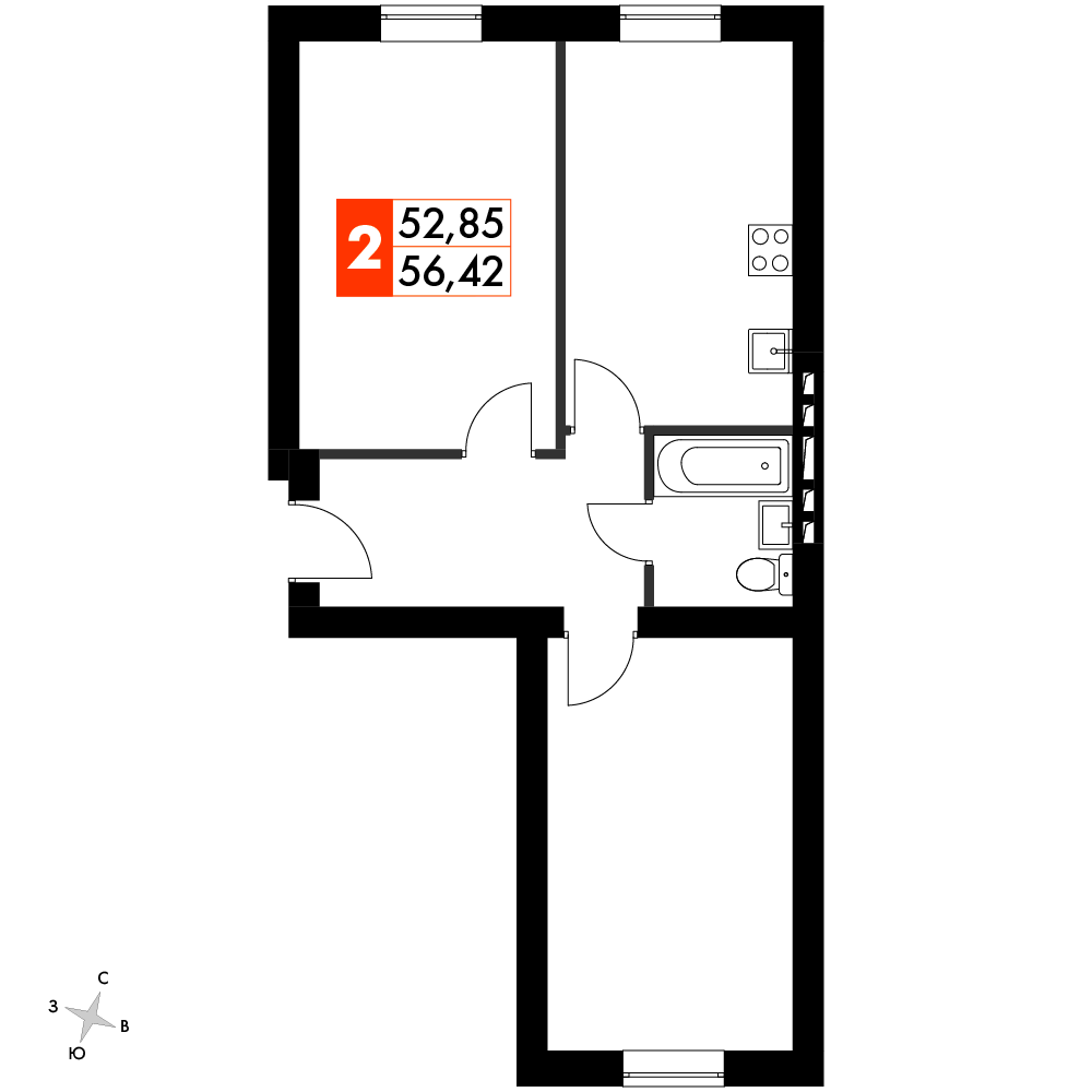 План таунхауса