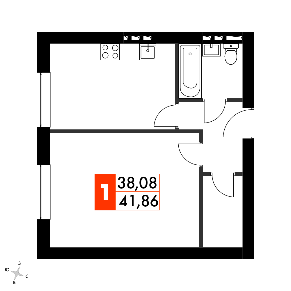 План таунхауса