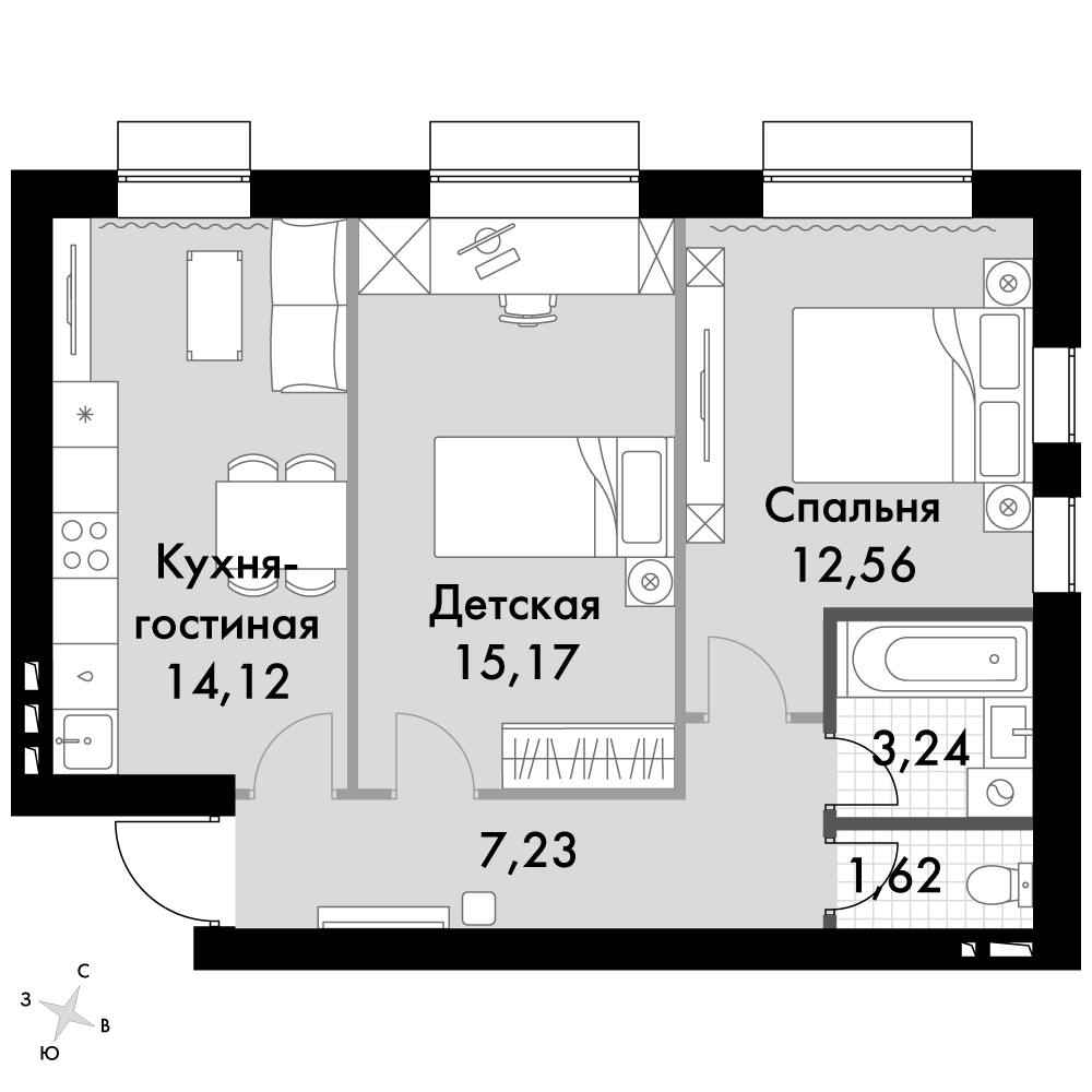 План таунхауса