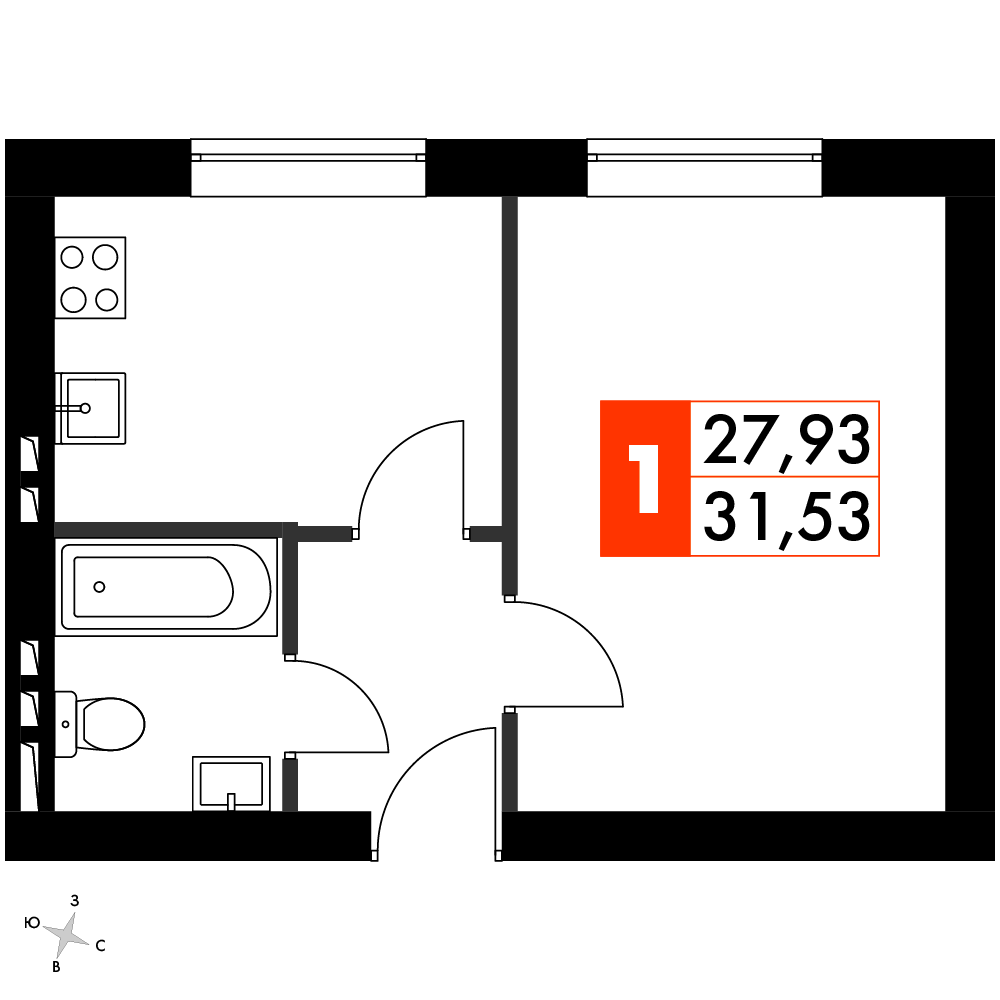 План таунхауса