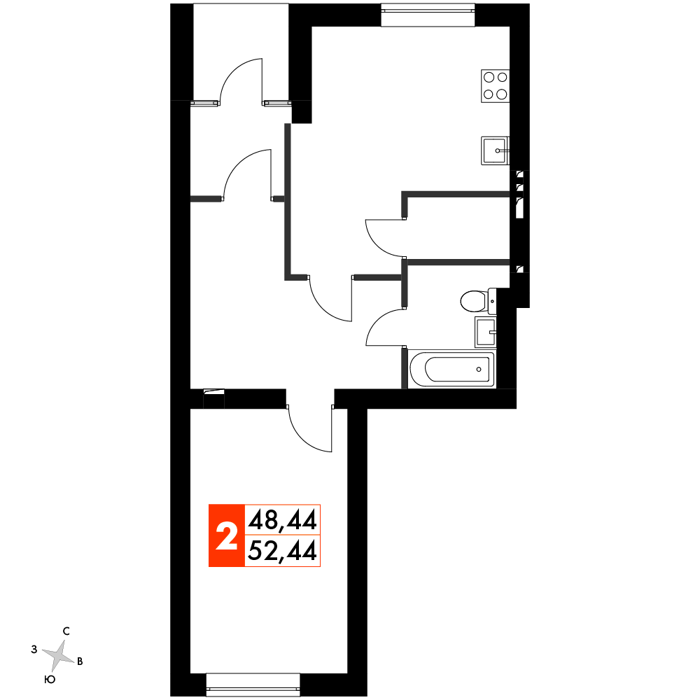 План таунхауса