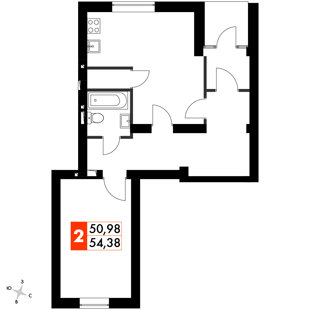 План таунхауса