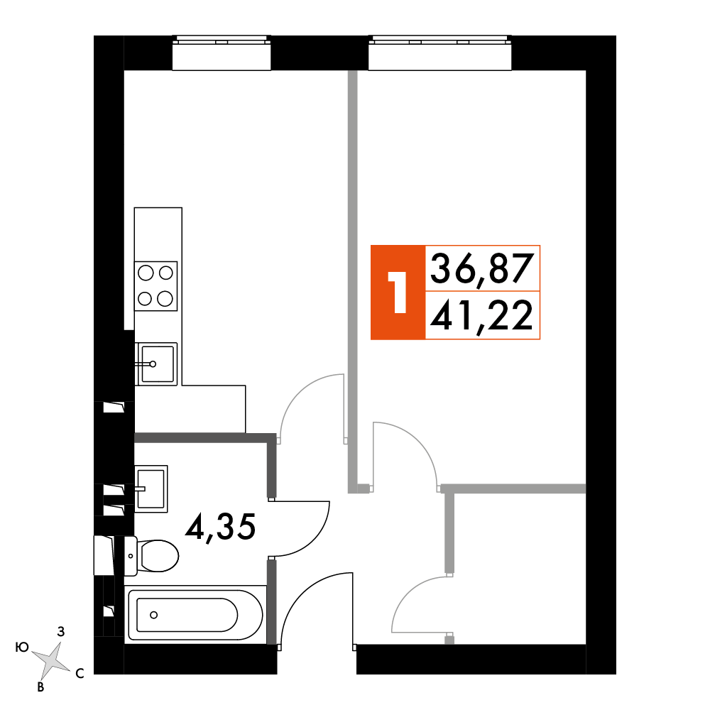 План таунхауса