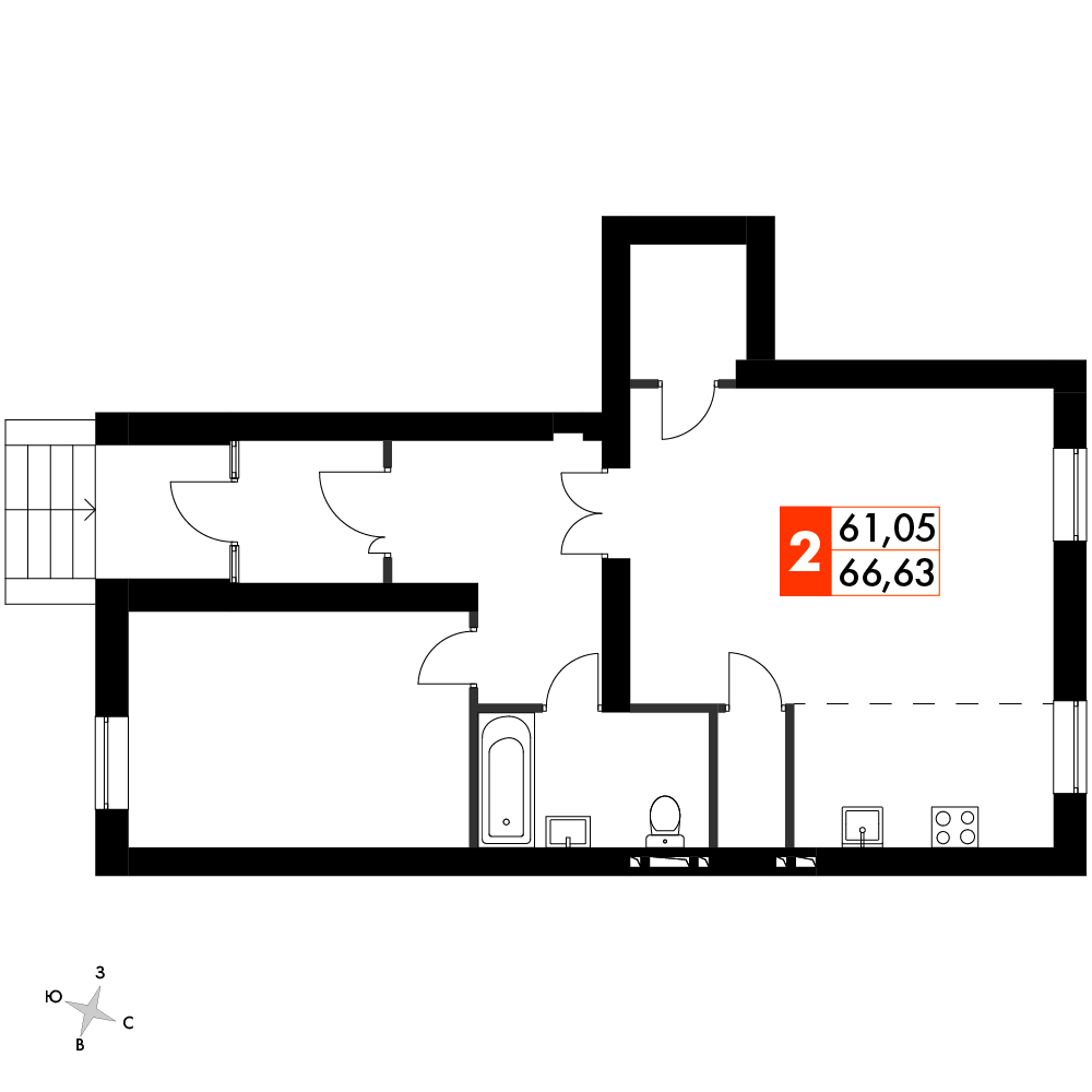 План таунхауса